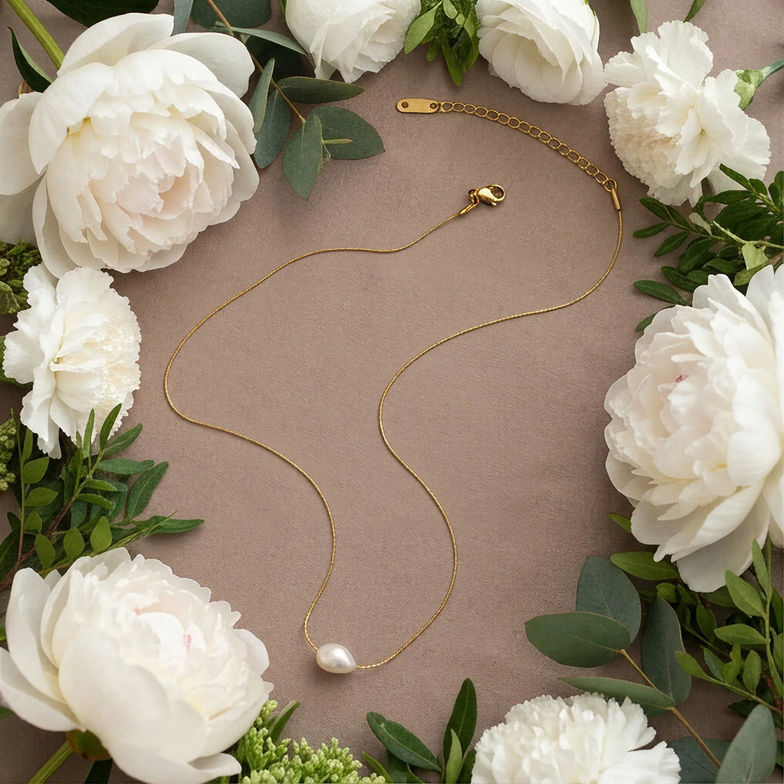 Floating Pearl Necklace