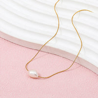 Floating Pearl Necklace