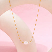 Floating Pearl Necklace
