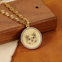 Pet Portrait Necklace