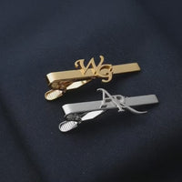 Personalised Initial Tie Clip - product video