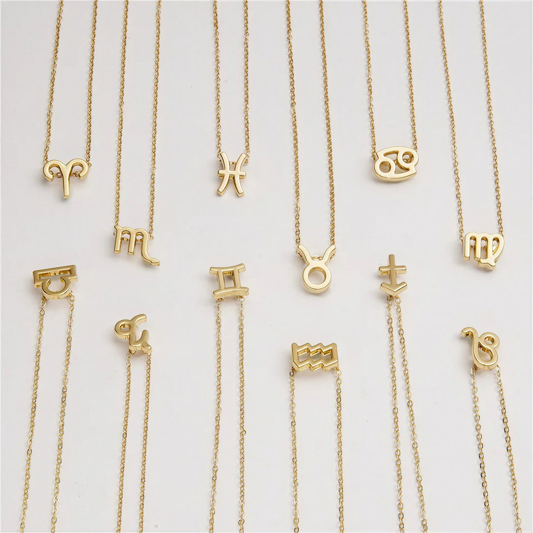 Zodiac Pendant Necklace
