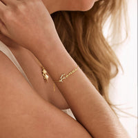 Personalised Cursive Name Bracelet