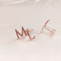 Personalised Initial Cufflinks