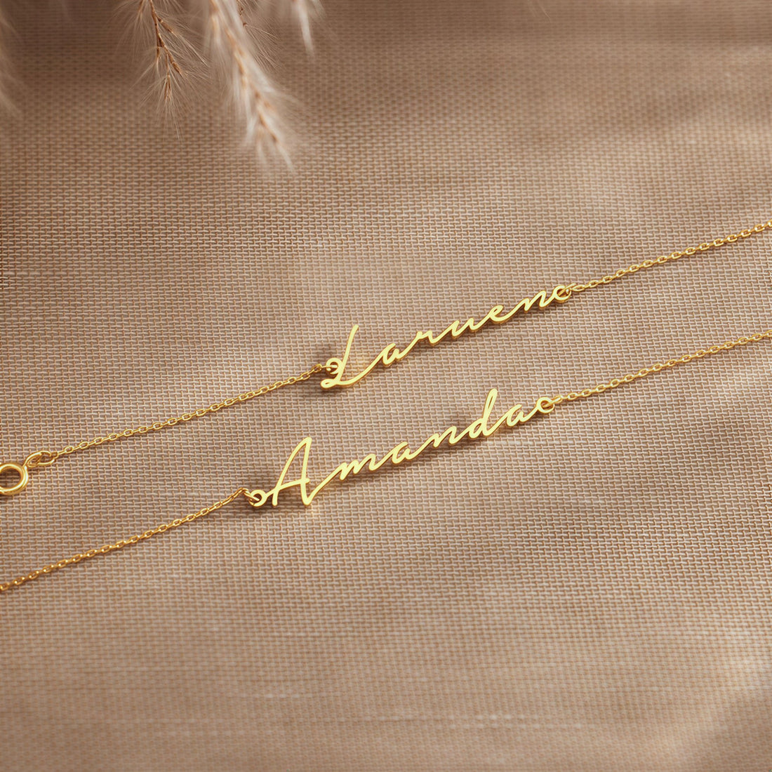 Personalised Cursive Name Bracelet