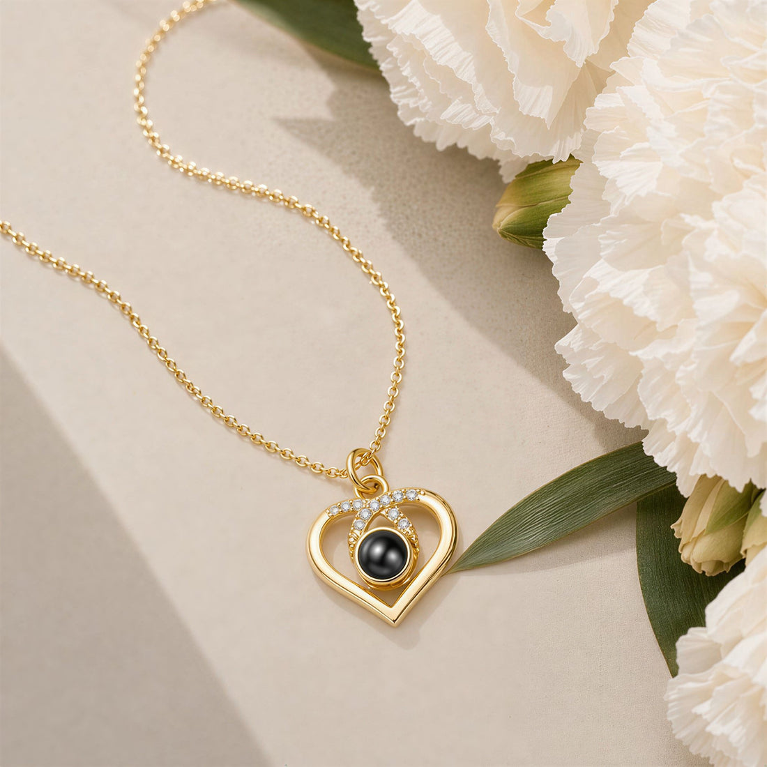 Photo Heart Necklace