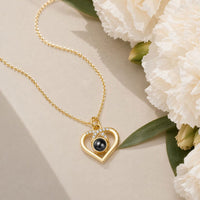 Photo Heart Necklace