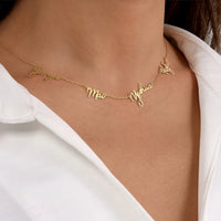 Personalised Multiple Name Necklace
