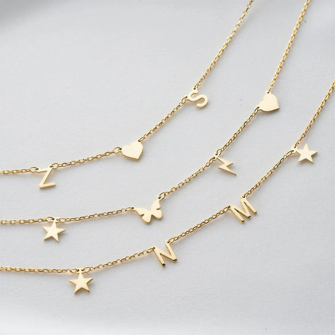 Personalised Letter and Symbol Necklace