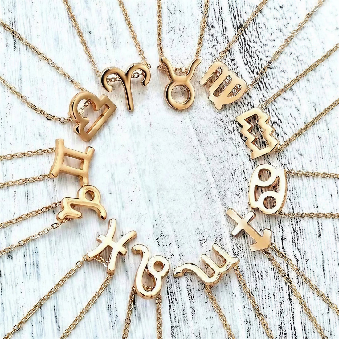 Zodiac Pendant Necklace