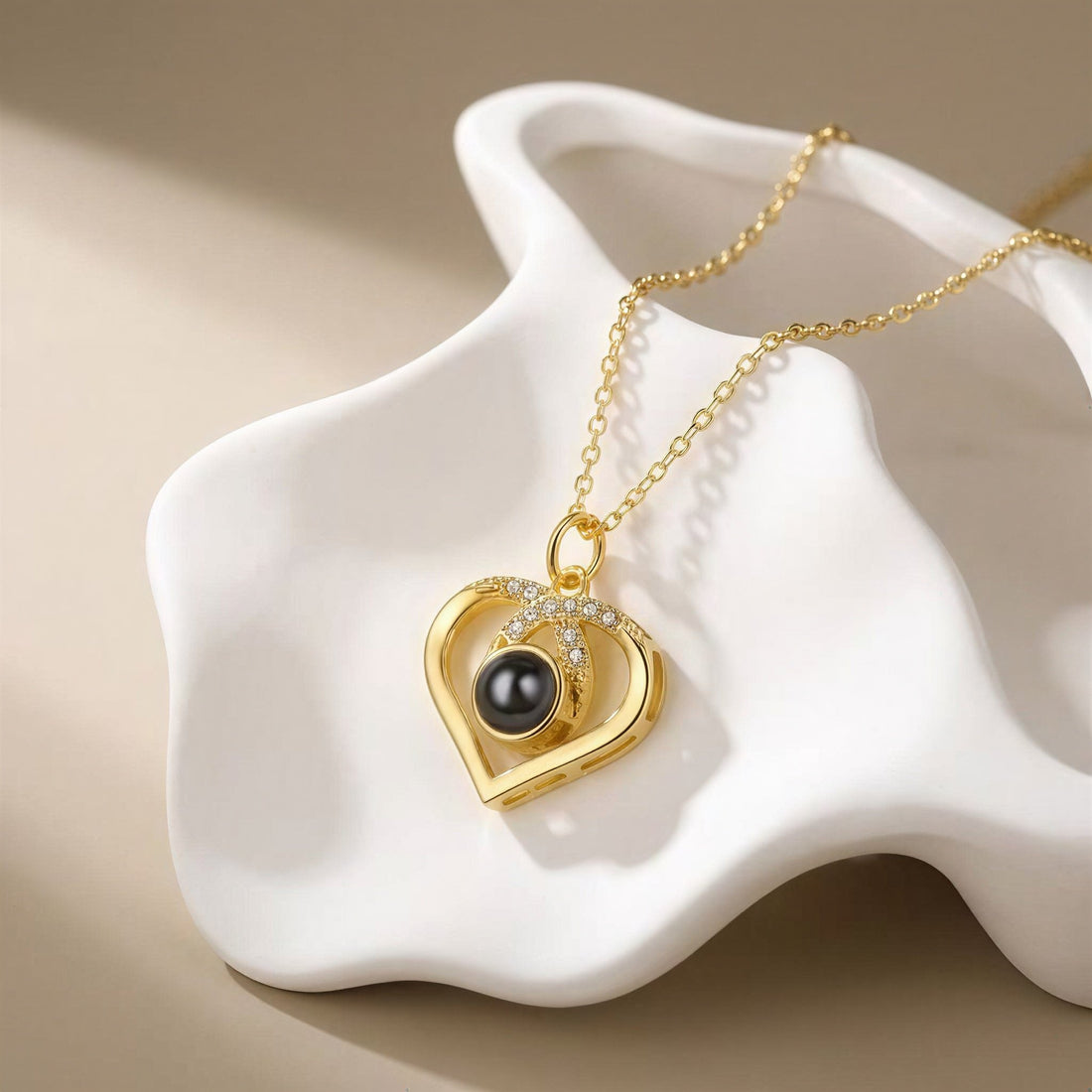Photo Heart Necklace