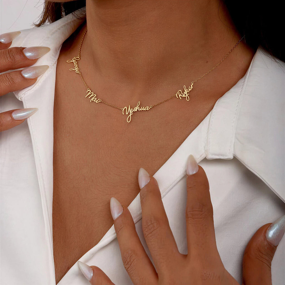 Personalised Multiple Name Necklace