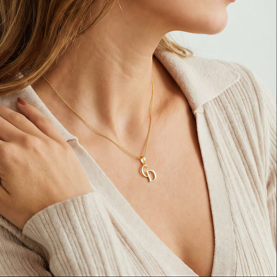 Personalised Double Initial Necklace