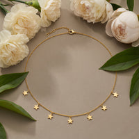 Multi Star Charm Necklace