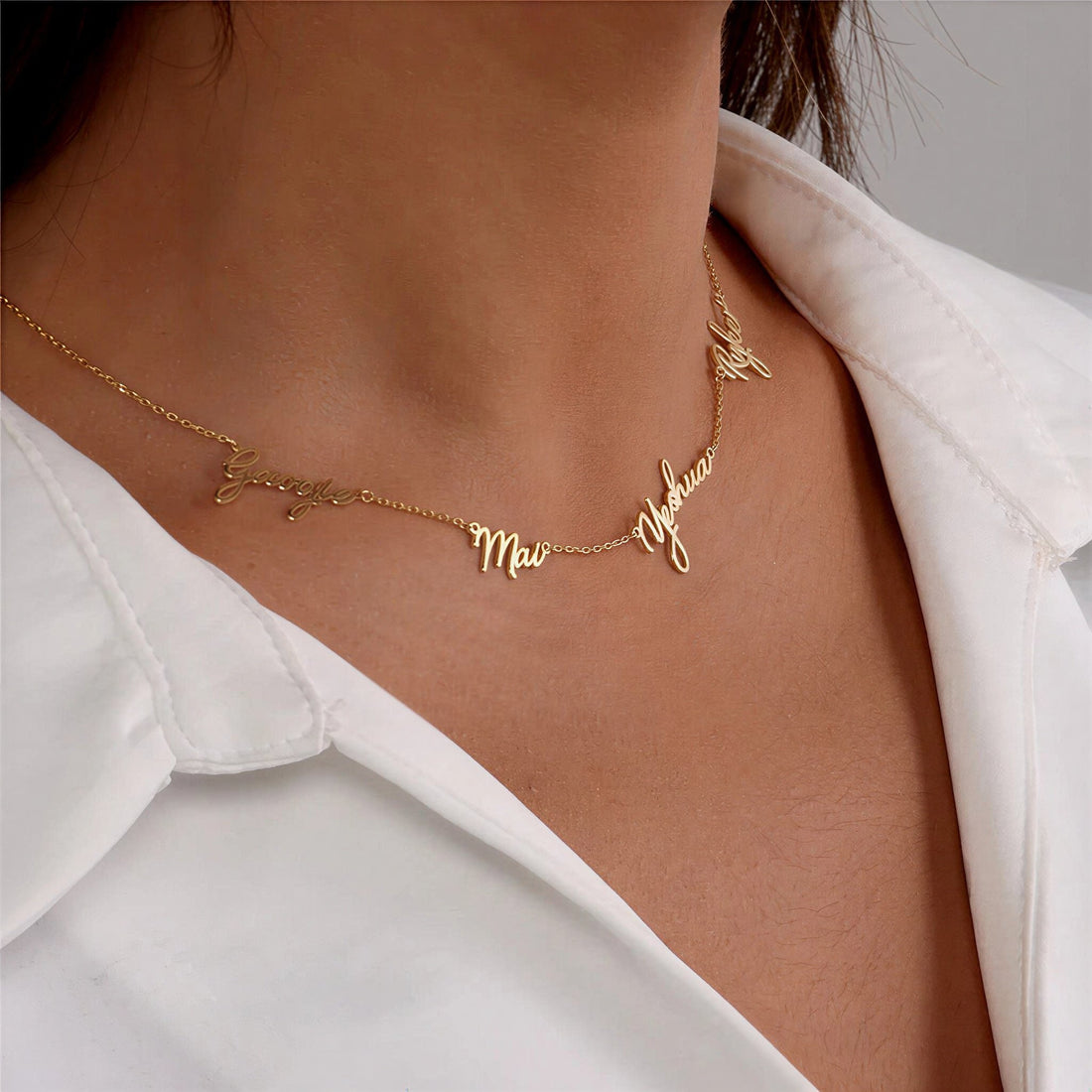 Personalised Multiple Name Necklace