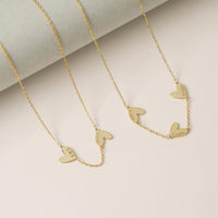 Multiple Heart Necklace