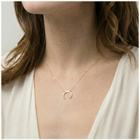 Horn Pendant Necklace