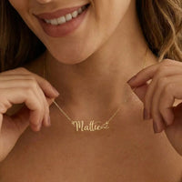 Personalised Name Necklace with Heart
