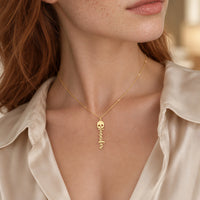 Skull Name Necklace