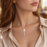 Skull Name Necklace