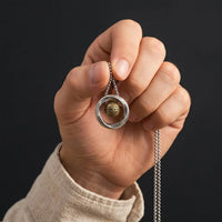 Spinning Orb Necklace