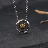 Spinning Orb Necklace