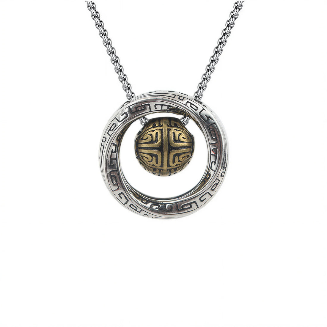 Spinning Orb Necklace