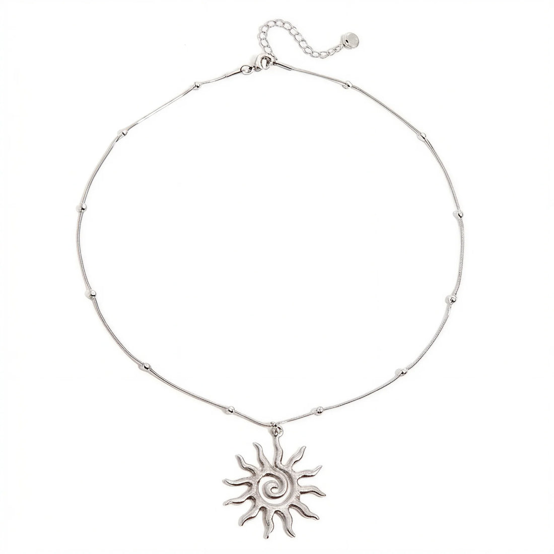 Spiral Sun Necklace