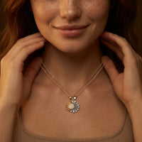 Sun and Moon Couple Necklaces