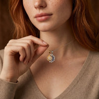 Sun and Moon Couple Necklaces