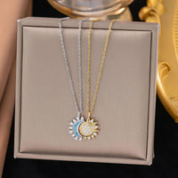 Sun and Moon Couple Necklaces