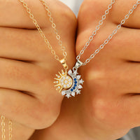 Sun and Moon Couple Necklaces