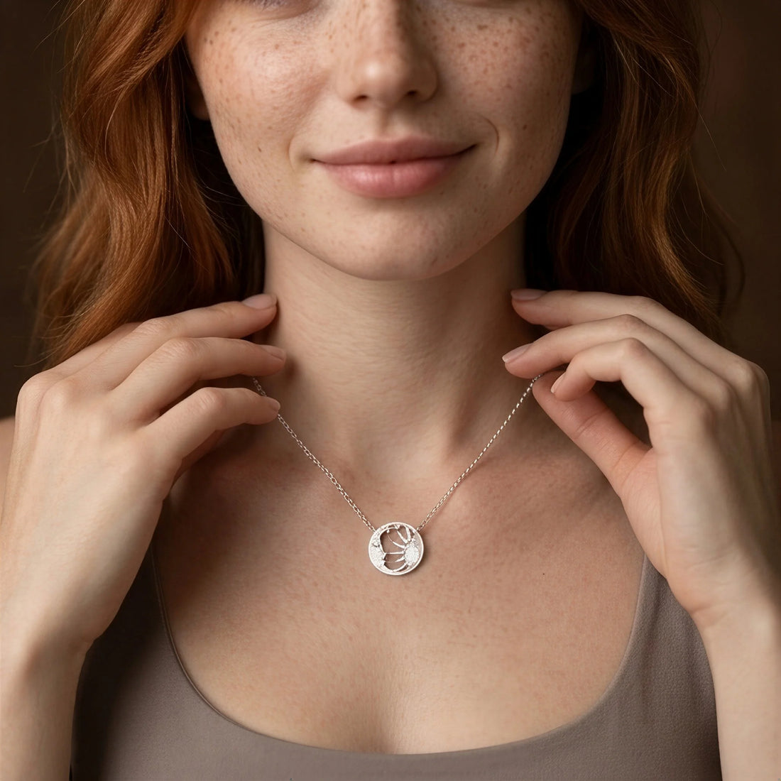 Sun and Moon Necklace