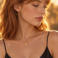 Sun Pendant Necklace