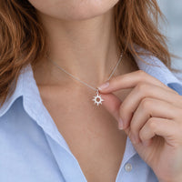 Sun Pendant Necklace