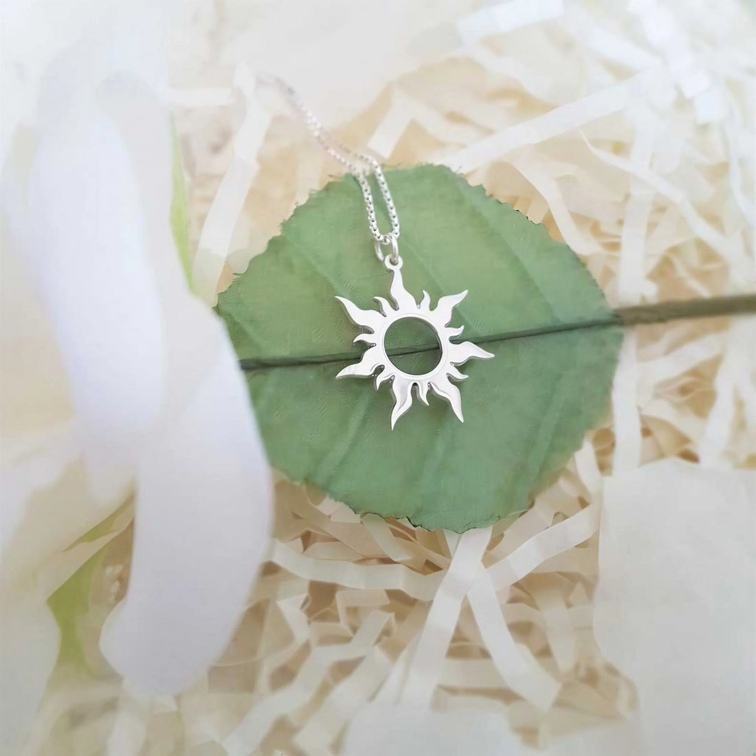 Sun Pendant Necklace
