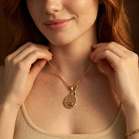 Tennis Racket Necklace