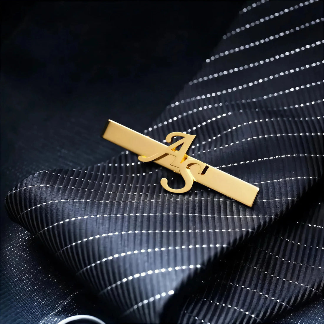 Personalised Initial Tie Clip