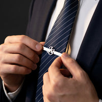 Personalised Initial Tie Clip