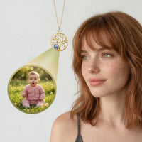 Tree of Life Photo Necklace