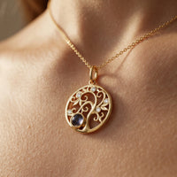 Tree of Life Photo Necklace
