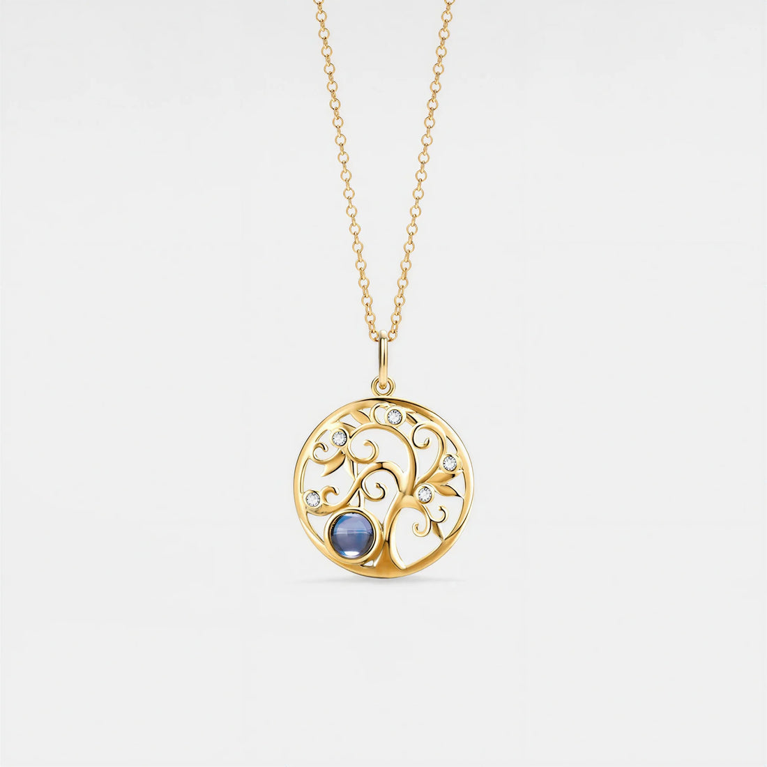 Tree of Life Photo Necklace