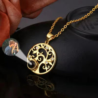 Tree of Life Photo Necklace