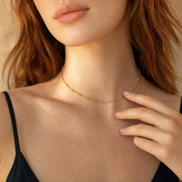 Twisted Knot Chain Necklace