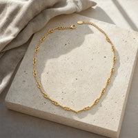 Twisted Knot Chain Necklace
