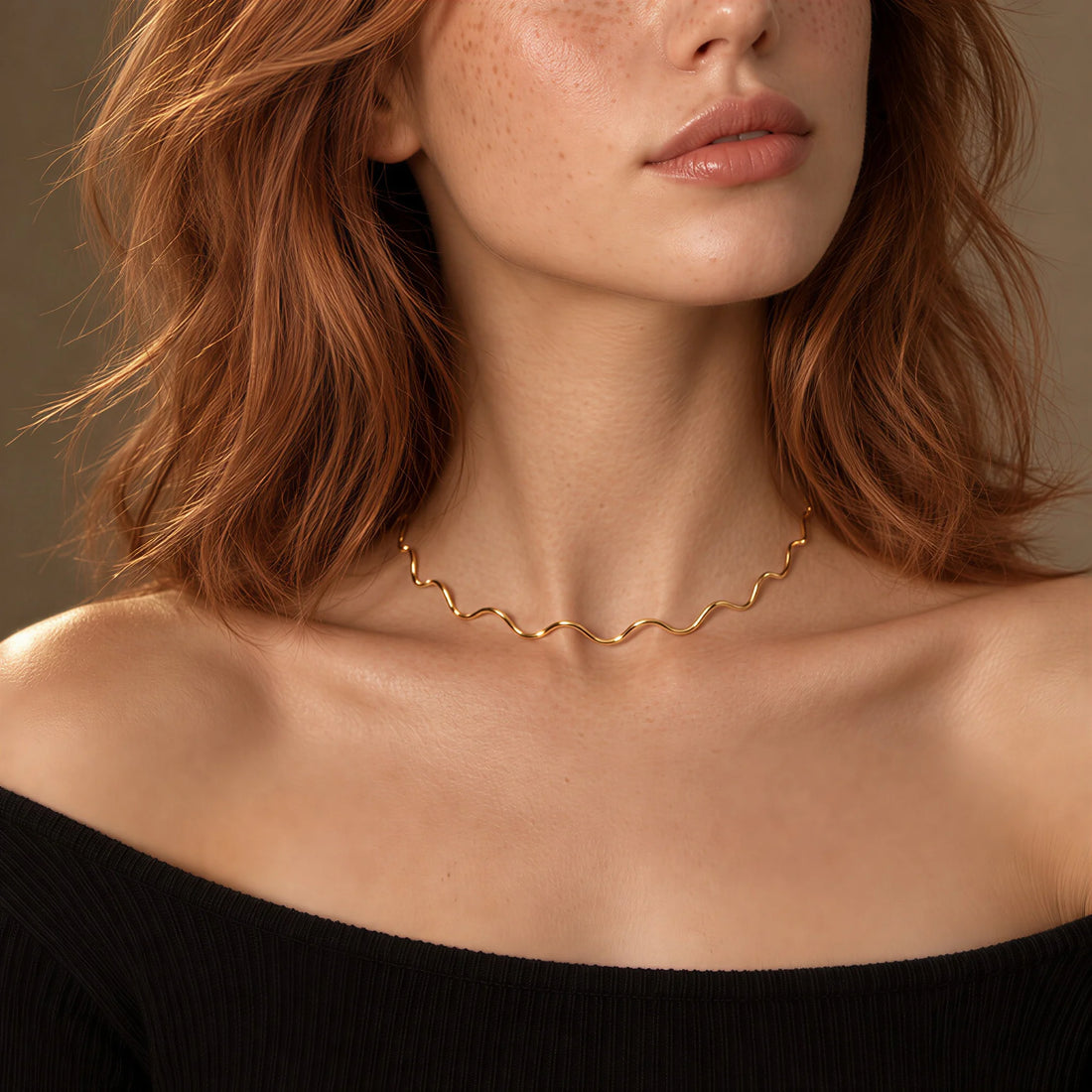 Wave Collar Necklace