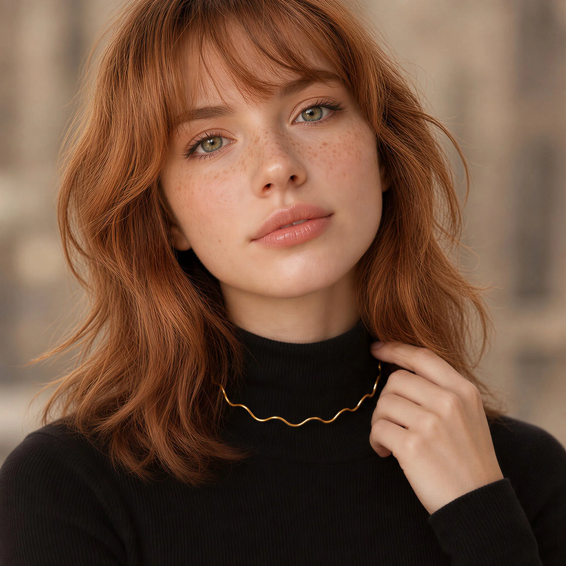 Wave Collar Necklace