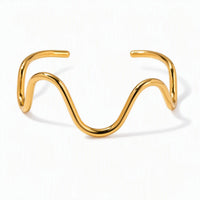 Wave Cuff Bracelet